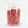 Red Acrylic Teardrop Diamonds Decorative Gems
