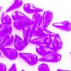 Purple Acrylic Teardrop Diamonds Decorative Gems