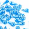 Bright Blue Acrylic Teardrop Diamonds Decorative Gems