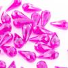 Lavender Pink Acrylic Teardrop Diamonds Decorative Gems