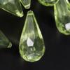 Yellow Acrylic Teardrop Diamonds Decorative Gems