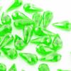 Green Acrylic Teardrop Diamonds Decorative Gems