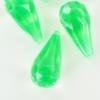 Grass Green Acrylic Teardrop Diamonds Decorative Gems