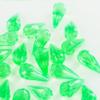 Grass Green Acrylic Teardrop Diamonds Decorative Gems