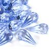 Light Blue Acrylic Teardrop Diamonds Decorative Gems