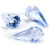 Light Blue Acrylic Teardrop Diamonds Decorative Gems