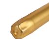 12 Inch Metallic Gold Taper Candle
