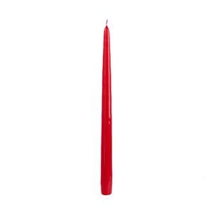 12 Inch Red Taper Candle