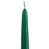 12 Inch Holiday Green Taper Candle