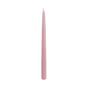 12 Inch Pink Taper Candle