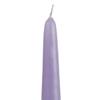 12 Inch Pale Lavender Taper Candle