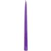 12 Inch Lavender Taper Candle