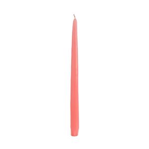 12 Inch Coral Taper Candle