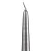 12 Inch Metallic Silver Taper Candle