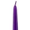 12 Inch Purple Taper Candle