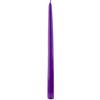12 Inch Purple Taper Candle