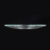 Clear Glass Bobeche Fancy Segmented Cut