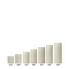 3x6 Ivory Round LED Flameless Candles