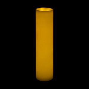 3x12 Ivory Round LED Flameless Candles