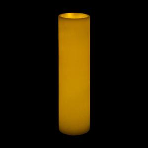 5x15 Ivory Round LED Flameless Candles
