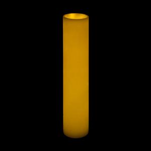 5x18 Ivory Round LED Flameless Candles