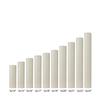 5x18 Ivory Round LED Flameless Candles
