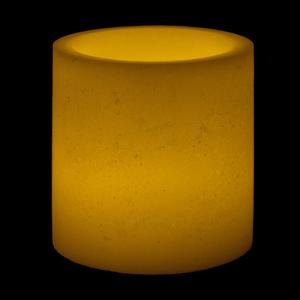 6x6 Ivory Round LED Flameless Candles