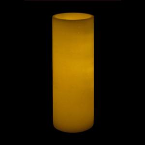6x18 Ivory Round LED Flameless Candles