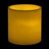 7x6 Ivory Round LED Flameless Pillar Candles