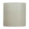 8x8 Ivory Round LED Extra Large Flameless Pillar Candles