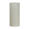 8x18 Ivory Round LED Extra Large Flameless Pillar Candles