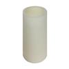 8x18 Ivory Round LED Extra Large Flameless Pillar Candles