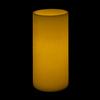 8x18 Ivory Round LED Extra Large Flameless Pillar Candles
