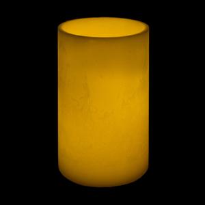 10x18 Ivory Round LED Flameless Extra Large Pillar Candles