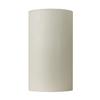 10x18 Ivory Round LED Flameless Extra Large Pillar Candles