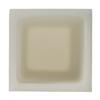 3x3x4 LED Flameless Square Pillar Candles Ivory