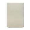 3x3x4 LED Flameless Square Pillar Candles Ivory