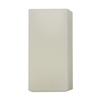 3x3x6 LED Flameless Square Pillar Candles Ivory
