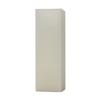 3x3x8 LED Flameless Square Pillar Candles Ivory