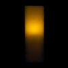3x3x9 LED Flameless Square Pillar Candles Ivory