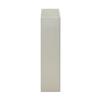 3x3x12 LED Flameless Square Pillar Candles Ivory