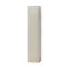 3x3x12 LED Flameless Square Pillar Candles Ivory