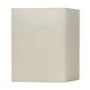 4x4x4 LED Flameless Square Pillar Candle Ivory
