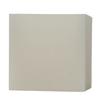5x5x5 Square Flameless Large Pillar Candles Ivory