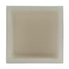 5x5x5 Square Flameless Large Pillar Candles Ivory