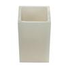 5x5x8 Square Flameless Large Pillar Candles Ivory