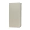 5x5x11 Square Flameless Large Pillar Candles Ivory