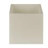 6x6x6 Flameless Large Square Pillar Candle Ivory