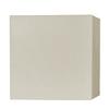 6x6x6 Flameless Large Square Pillar Candle Ivory