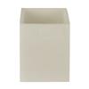 6x6x9 Flameless Large Square Pillar Candle Ivory